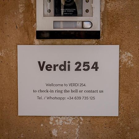 Verdi 254 Barcelona Exteriér fotografie